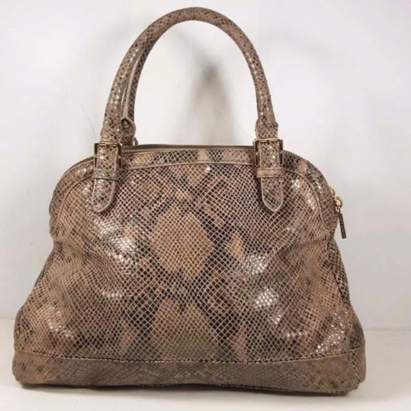 Tory Burch Catalina Python handbag - Picture 4 of 5